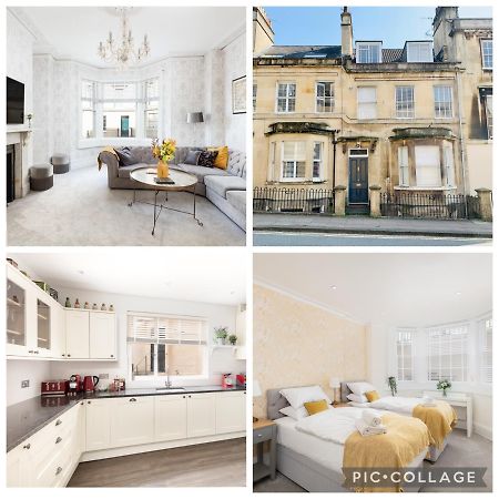 5 Bedroom Magnificent Georgian Townhouse- City Centre 巴斯 外观 照片